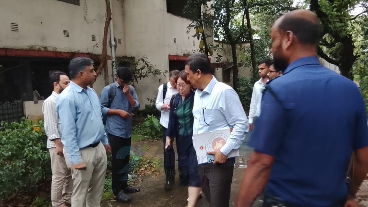 ধামরাইয়ে রিহেবিলিটেশন সেন্টার স্থাপনে চীনা বিশেষজ্ঞ দলের পরিদর্শন
